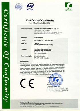 華輝獲得筒燈CE1