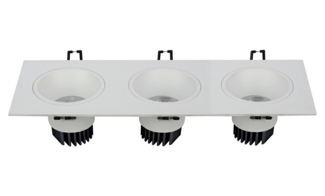 G05系列深孔格柵射燈三頭3x3W G05系列深孔格柵射燈三頭3x3W