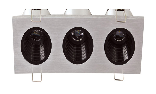 華輝照明G04格柵射燈3W 華輝照明G04格柵射燈3W