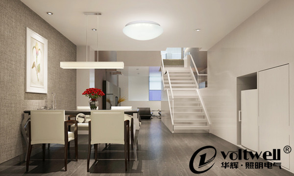 華輝照明LED吸頂燈應用