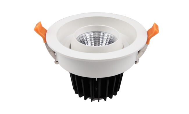 LED 15w COB嵌燈 開孔120mm 可350度旋轉 黃光白光中性光 LED 15w COB嵌燈 開孔120mm 可350度旋轉 黃光白光中性光